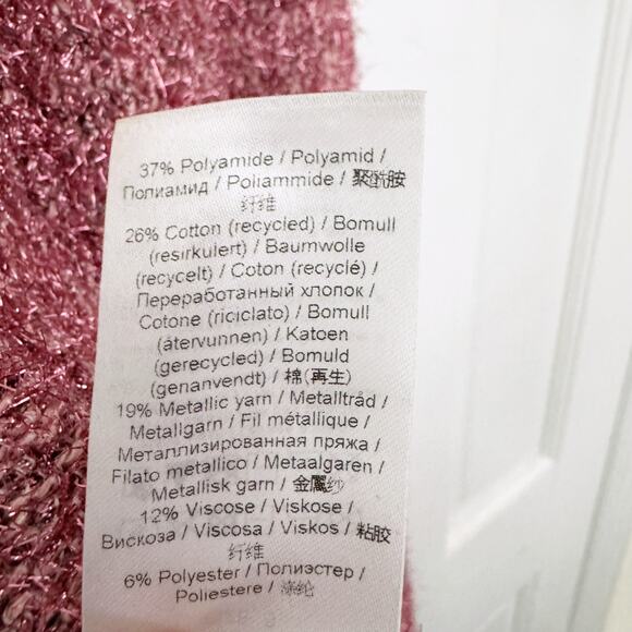 GANNI Chunky Glitter Knit Cardigan (Size Small) - Picture 9 of 13